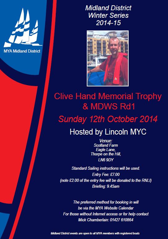 poster clive Hand Snipped